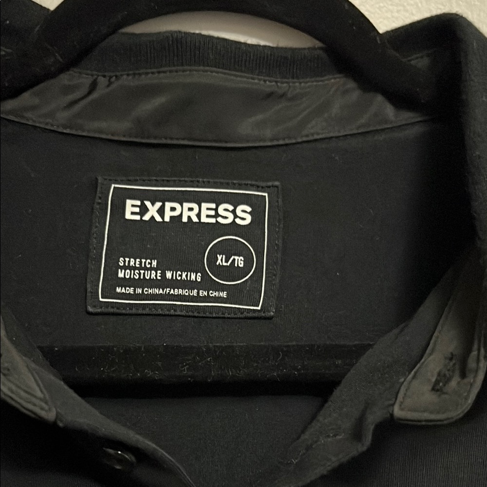 Men's Black Polo Shirt - Picture 3 of 4